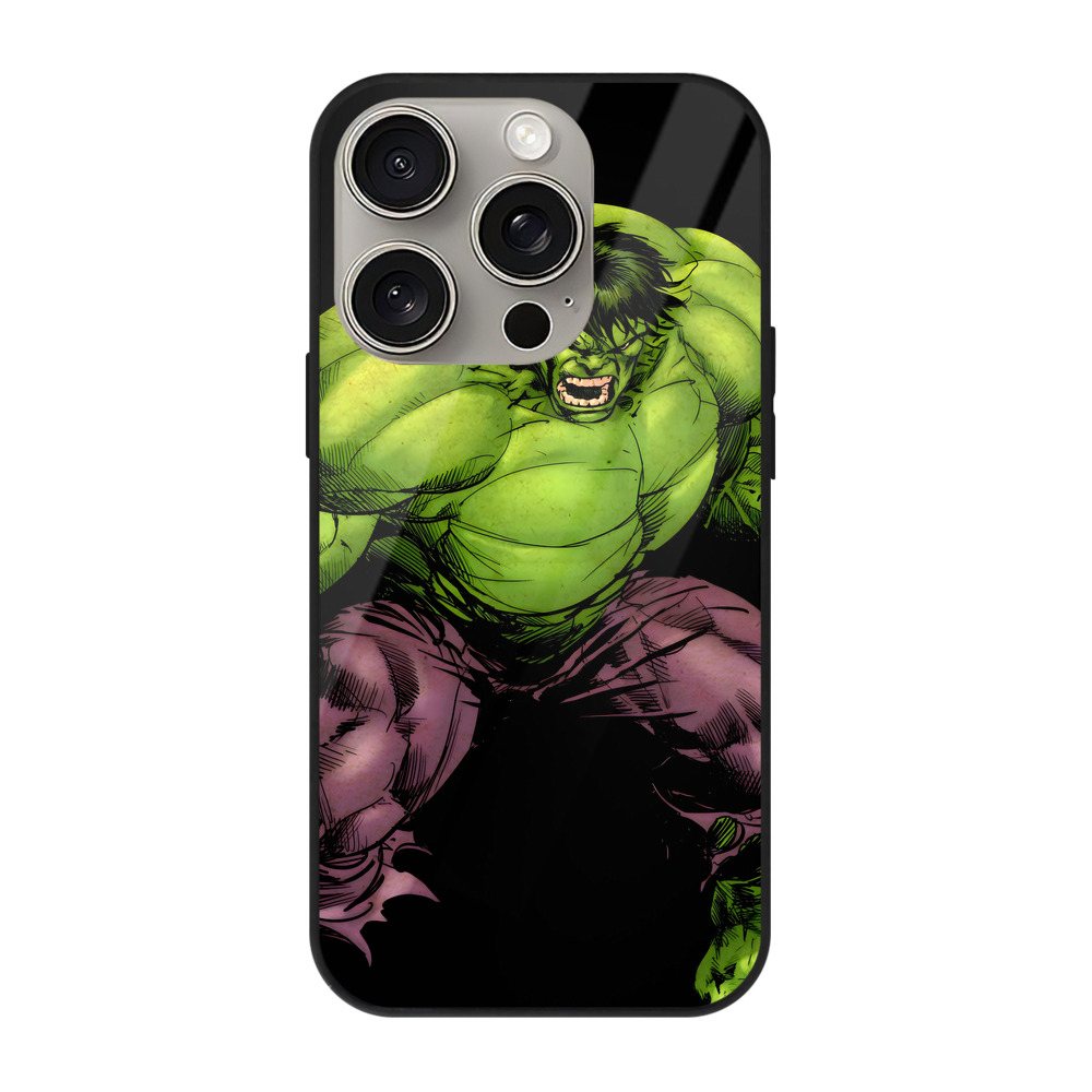 （画像用） アベンジャーズ The Avengers 【iPhone15Pro対応】スマホケース 耐衝撃＆黄変防止 背面ガラス