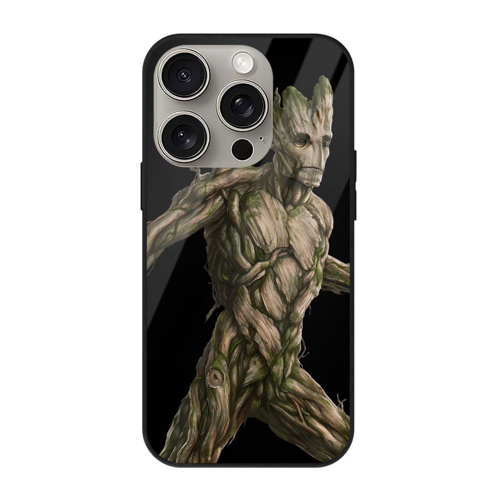 （画像用） アベンジャーズ The Avengers 【iPhone15Pro対応】スマホケース 耐衝撃＆黄変防止 背面ガラス