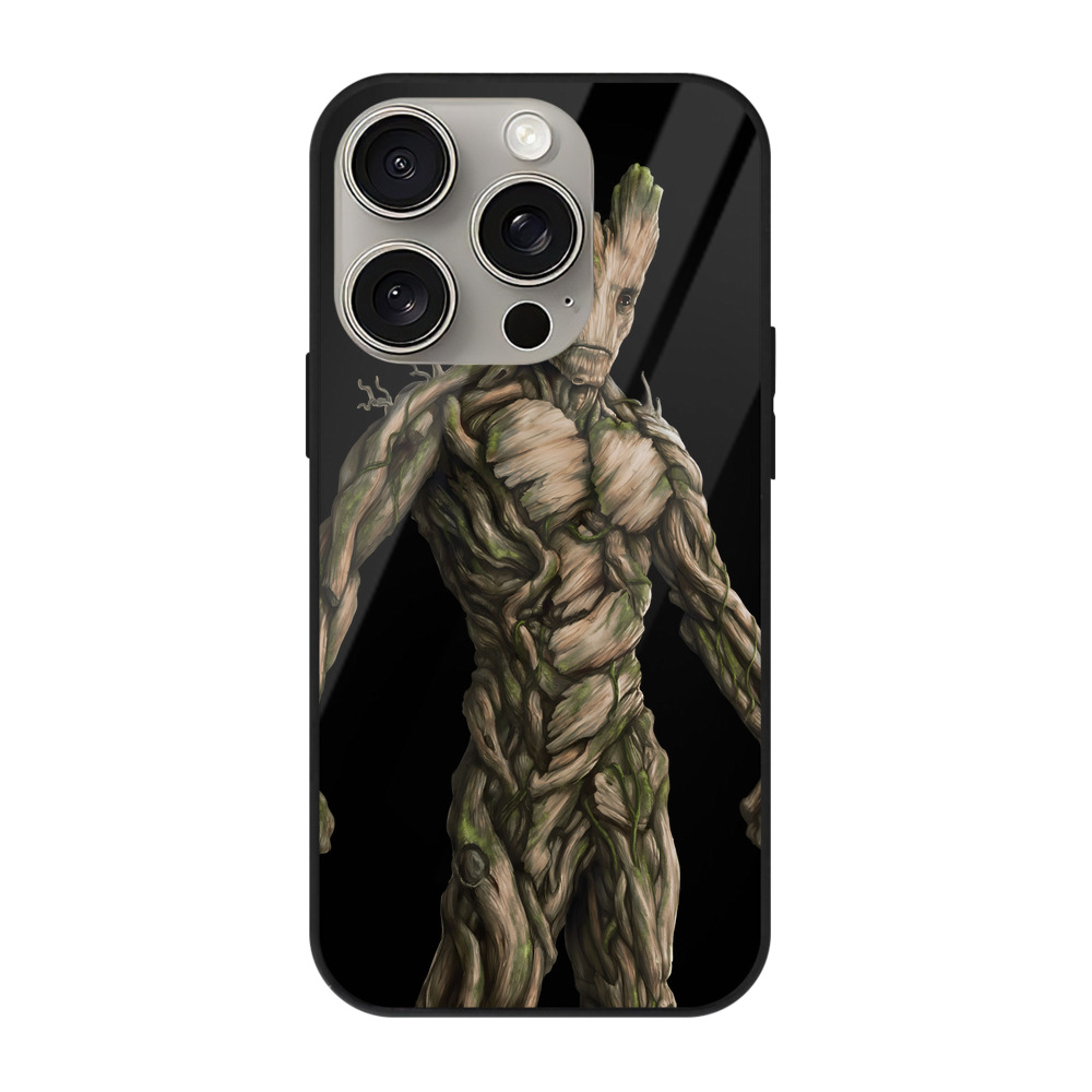 （画像用） アベンジャーズ The Avengers 【iPhone15Pro対応】スマホケース 耐衝撃＆黄変防止 背面ガラス