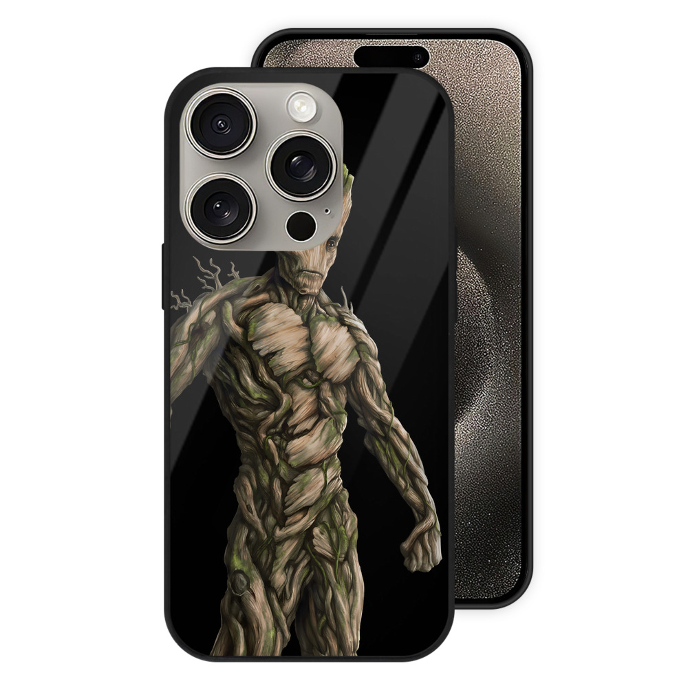 （画像用） アベンジャーズ The Avengers 【iPhone15Pro対応】スマホケース 耐衝撃＆黄変防止 背面ガラス