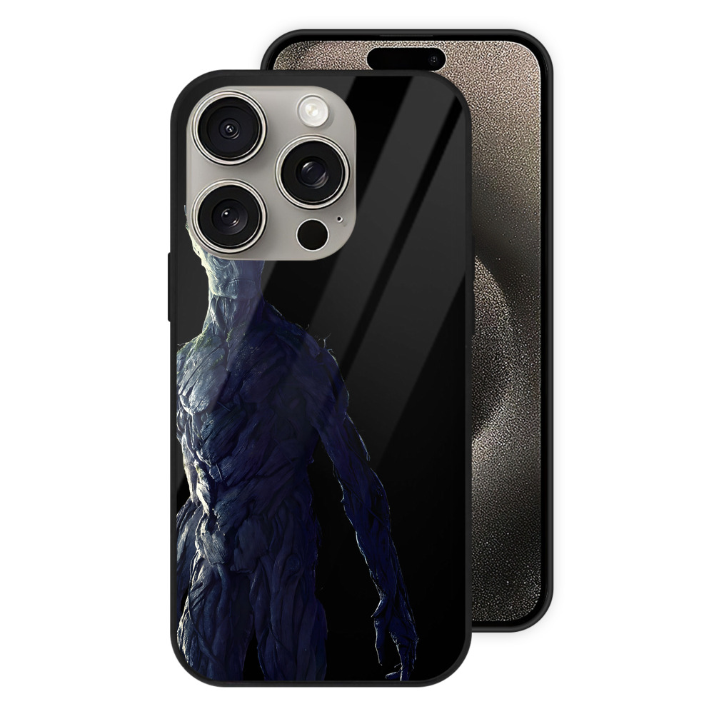 （画像用） アベンジャーズ The Avengers 【iPhone15Pro対応】スマホケース 耐衝撃＆黄変防止 背面ガラス