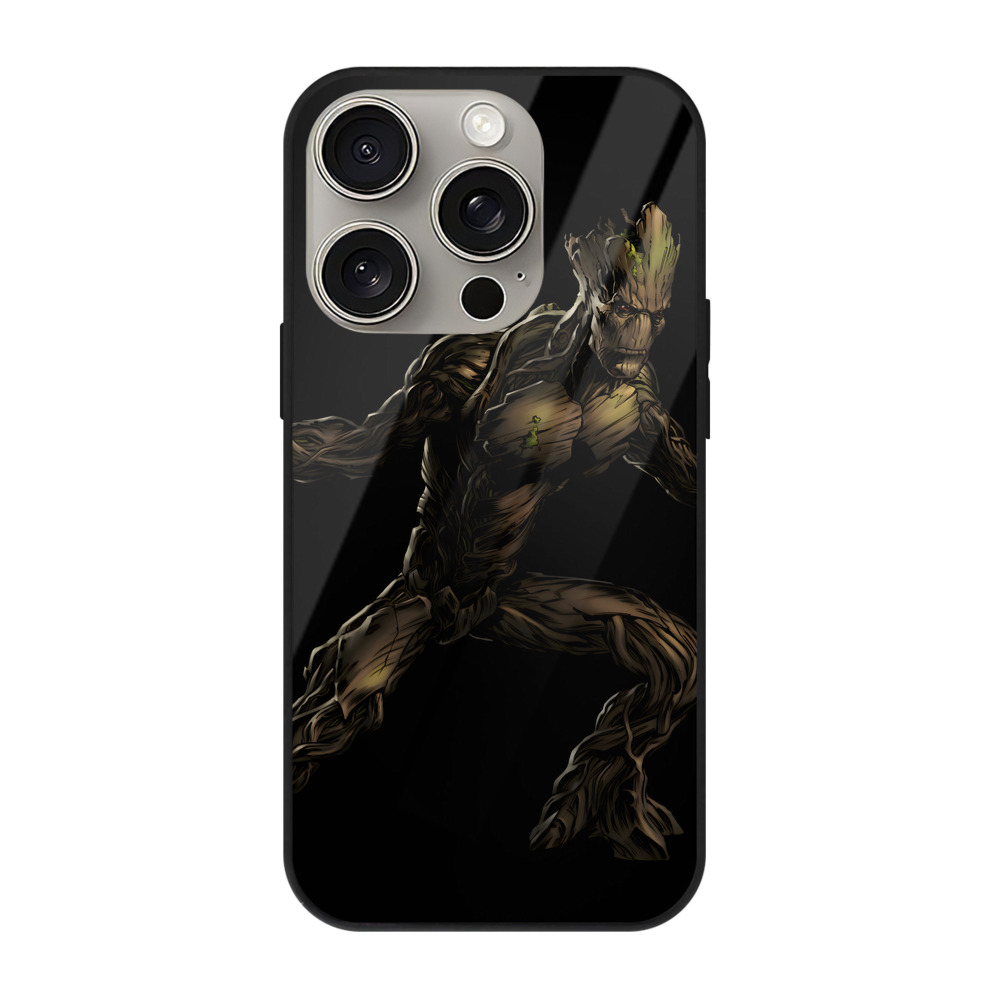 （画像用） アベンジャーズ The Avengers 【iPhone15Pro対応】スマホケース 耐衝撃＆黄変防止 背面ガラス