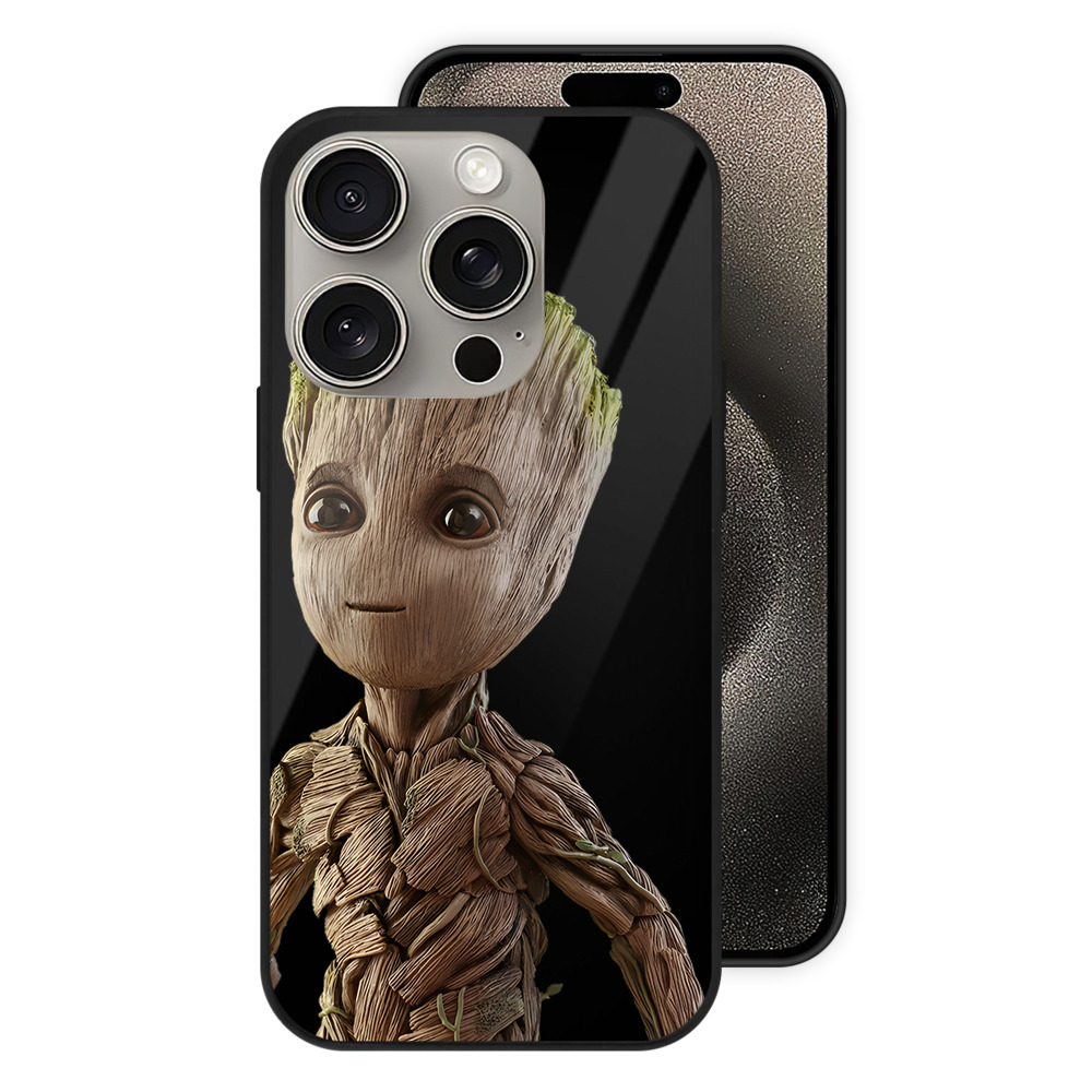 （画像用） アベンジャーズ The Avengers 【iPhone15Pro対応】スマホケース 耐衝撃＆黄変防止 背面ガラス