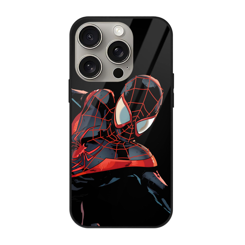 （画像用） アベンジャーズ The Avengers 【iPhone15Pro対応】スマホケース 耐衝撃＆黄変防止 背面ガラス