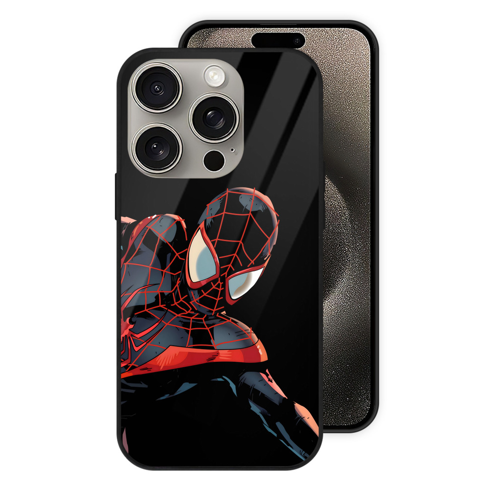 （画像用） アベンジャーズ The Avengers 【iPhone15Pro対応】スマホケース 耐衝撃＆黄変防止 背面ガラス