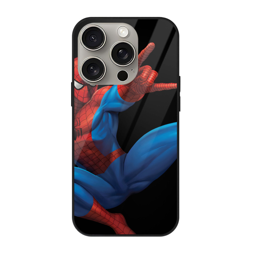 （画像用） アベンジャーズ The Avengers 【iPhone15Pro対応】スマホケース 耐衝撃＆黄変防止 背面ガラス