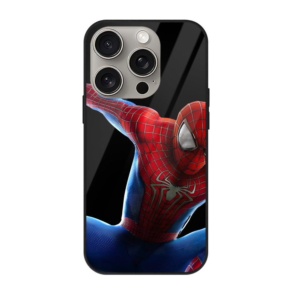 （画像用） アベンジャーズ The Avengers 【iPhone15Pro対応】スマホケース 耐衝撃＆黄変防止 背面ガラス