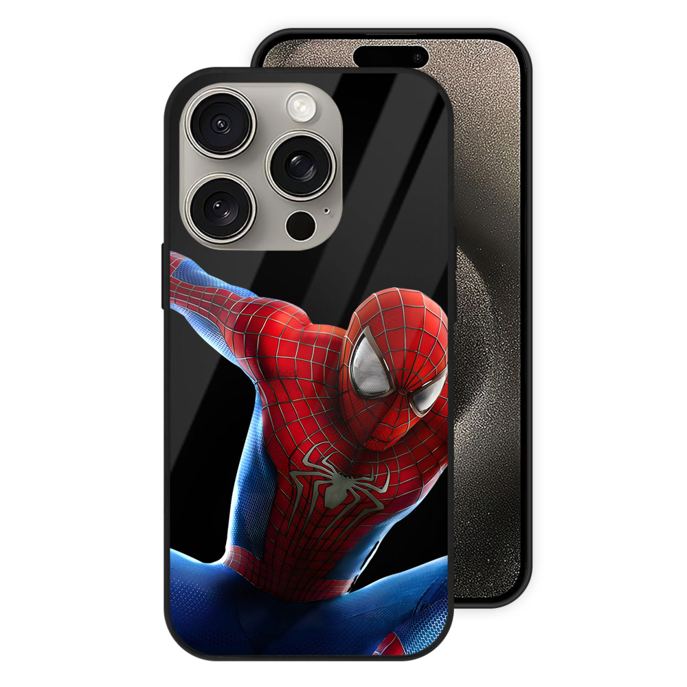 （画像用） アベンジャーズ The Avengers 【iPhone15Pro対応】スマホケース 耐衝撃＆黄変防止 背面ガラス