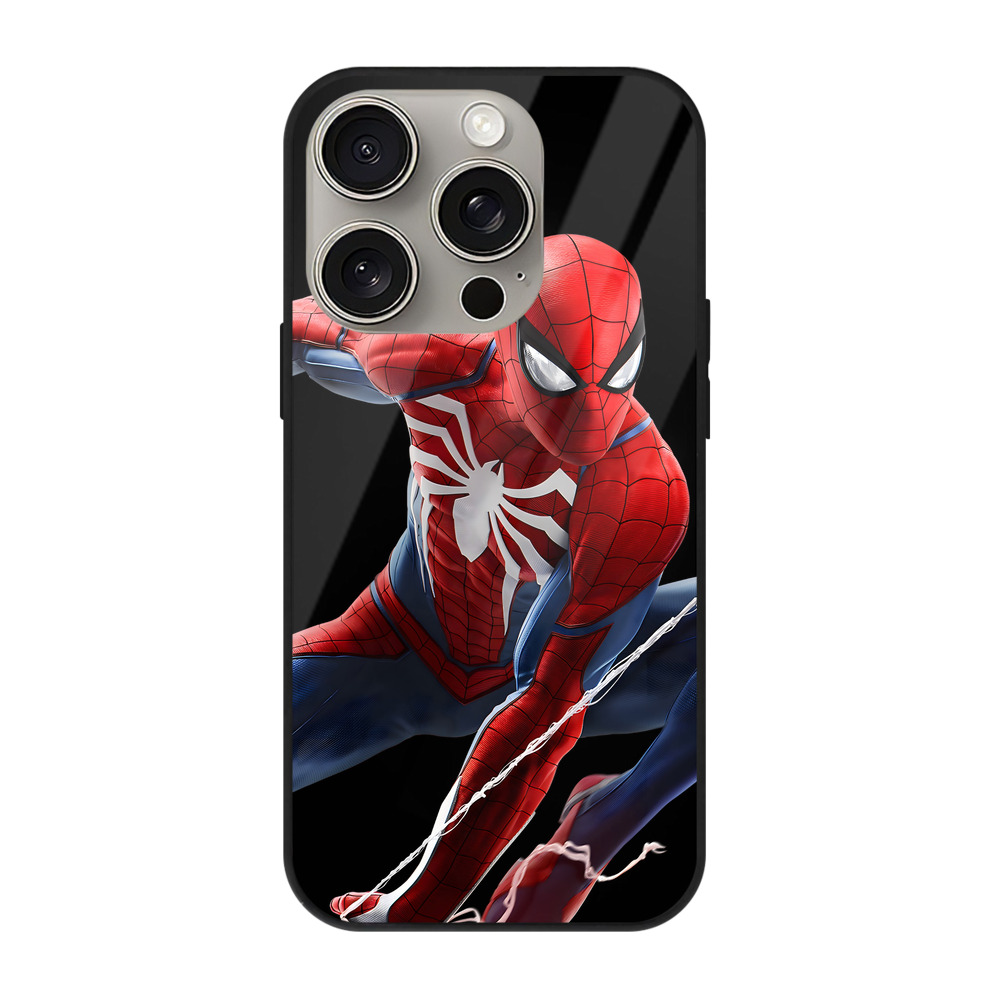 （画像用） アベンジャーズ The Avengers 【iPhone15Pro対応】スマホケース 耐衝撃＆黄変防止 背面ガラス