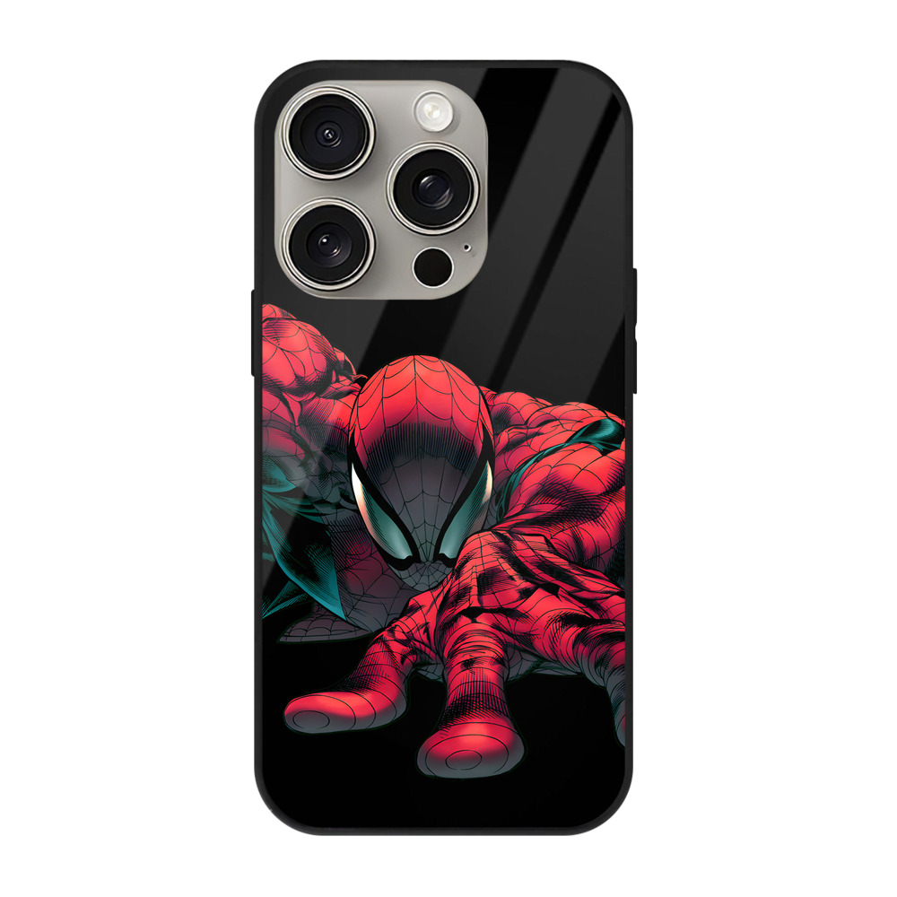 （画像用） アベンジャーズ The Avengers 【iPhone15Pro対応】スマホケース 耐衝撃＆黄変防止 背面ガラス