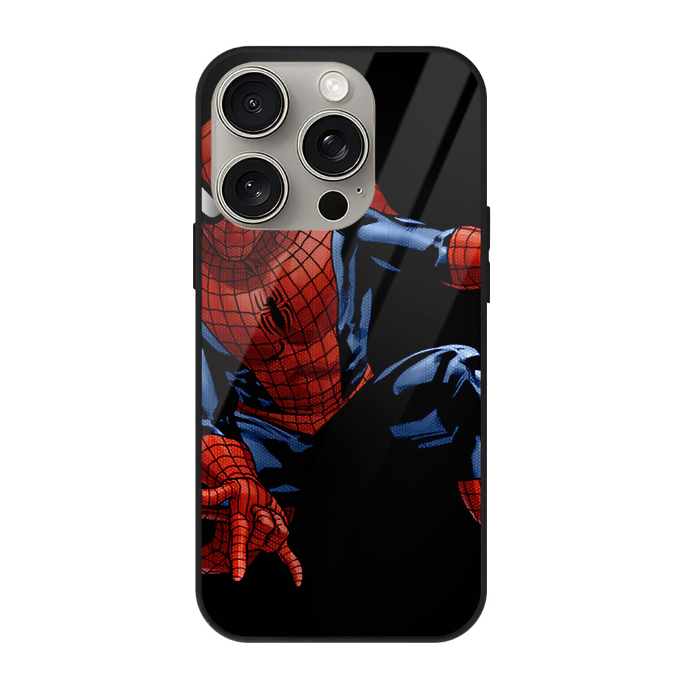 （画像用） アベンジャーズ The Avengers 【iPhone15Pro対応】スマホケース 耐衝撃＆黄変防止 背面ガラス