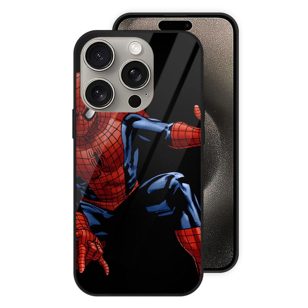 （画像用） アベンジャーズ The Avengers 【iPhone15Pro対応】スマホケース 耐衝撃＆黄変防止 背面ガラス