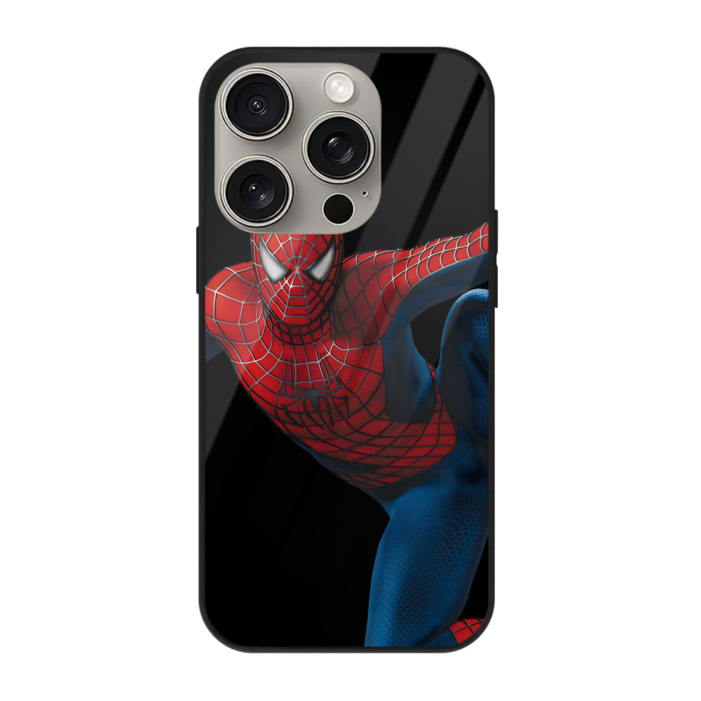 （画像用） アベンジャーズ The Avengers 【iPhone15Pro対応】スマホケース 耐衝撃＆黄変防止 背面ガラス
