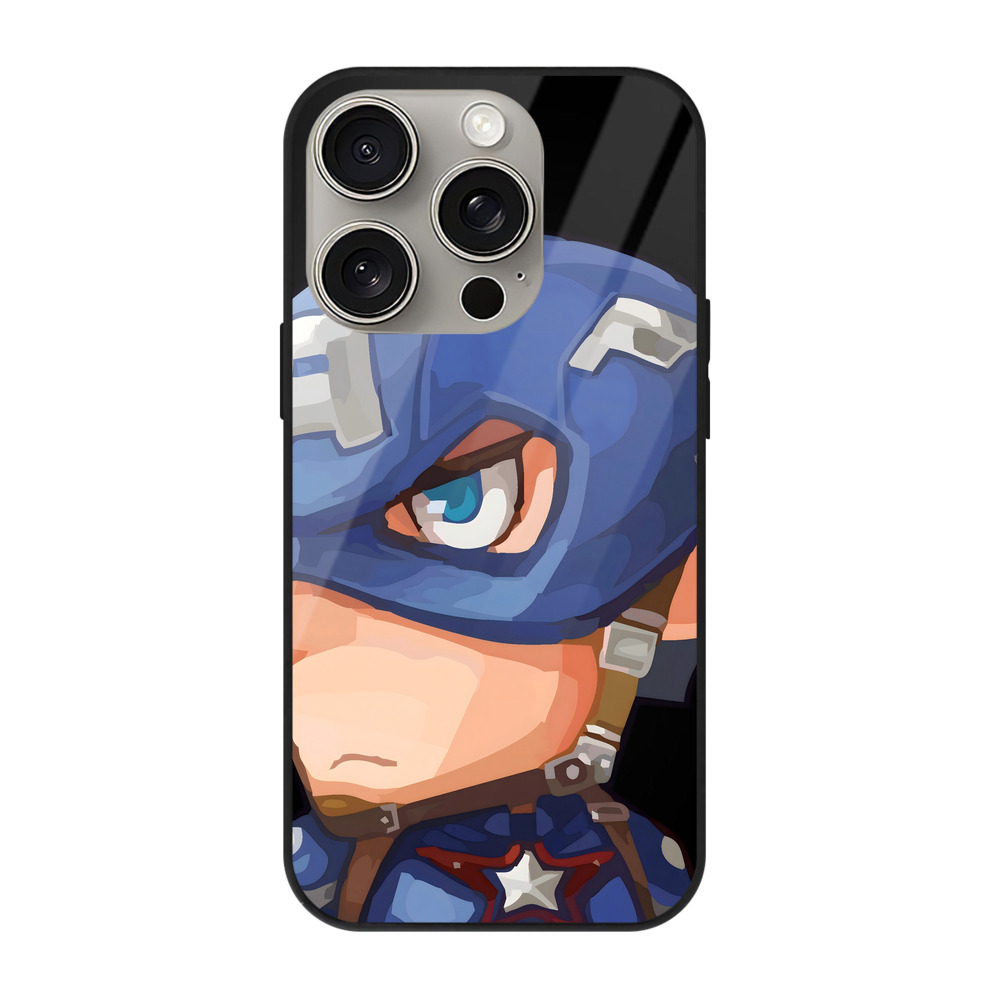 （画像用） アベンジャーズ The Avengers 【iPhone15Pro対応】スマホケース 耐衝撃＆黄変防止 背面ガラス