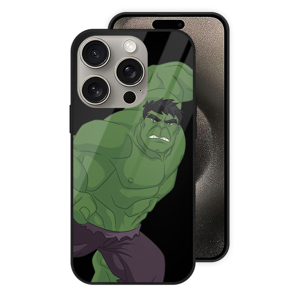 （画像用） アベンジャーズ The Avengers 【iPhone15Pro対応】スマホケース 耐衝撃＆黄変防止 背面ガラス