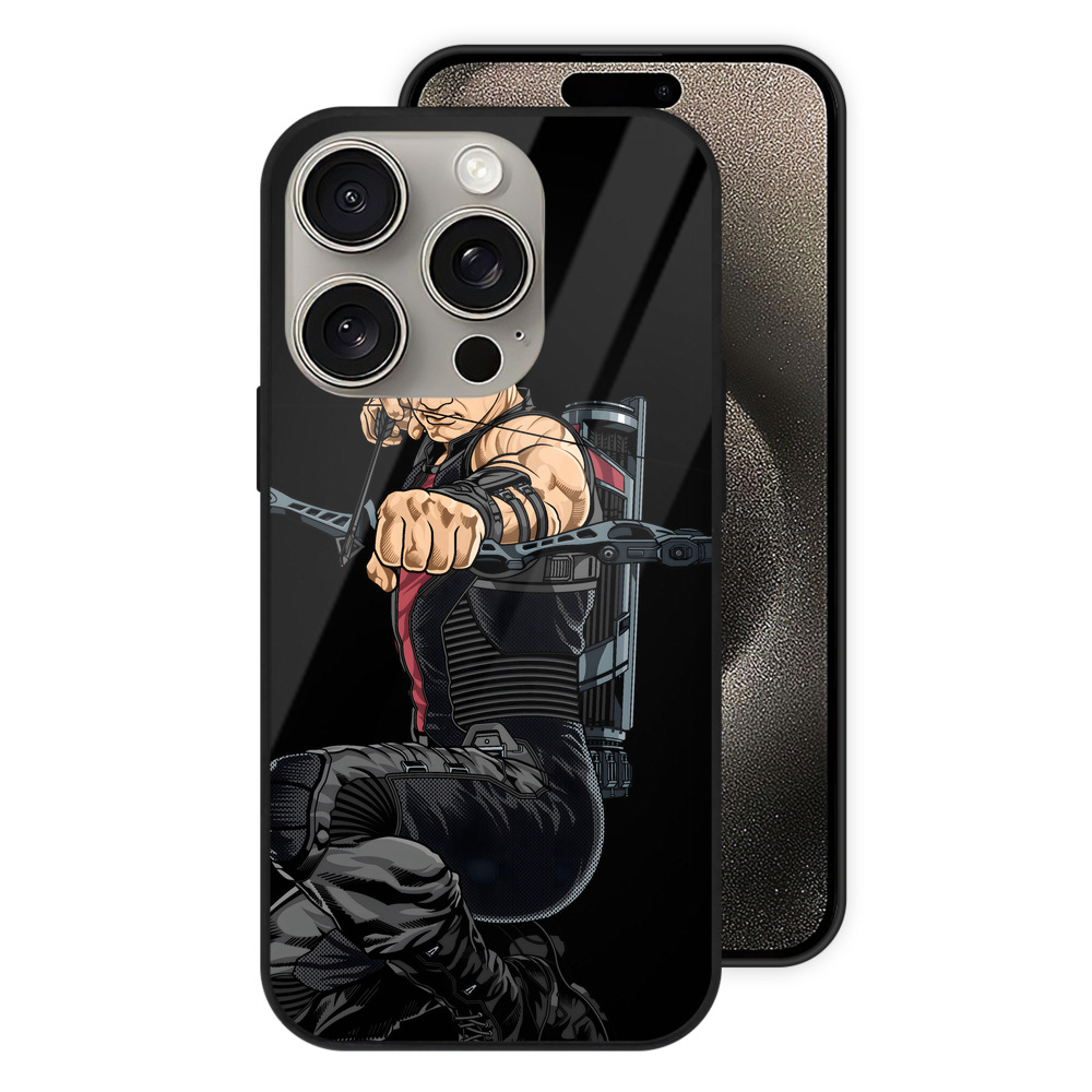 （画像用） アベンジャーズ The Avengers 【iPhone15Pro対応】スマホケース 耐衝撃＆黄変防止 背面ガラス