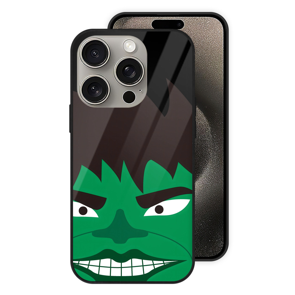 （画像用） アベンジャーズ The Avengers 【iPhone15Pro対応】スマホケース 耐衝撃＆黄変防止 背面ガラス