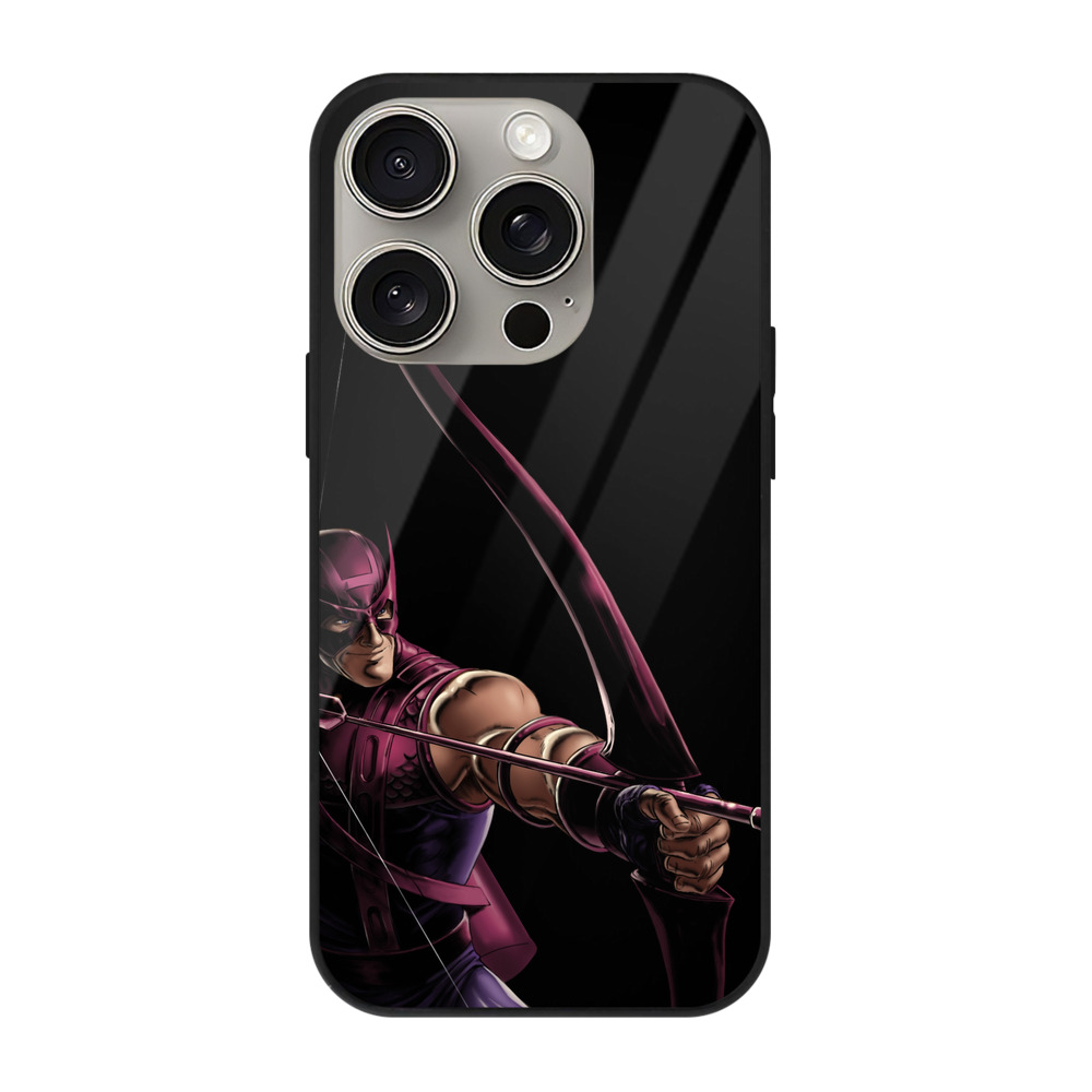 （画像用） アベンジャーズ The Avengers 【iPhone15Pro対応】スマホケース 耐衝撃＆黄変防止 背面ガラス