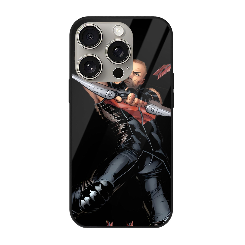 （画像用） アベンジャーズ The Avengers 【iPhone15Pro対応】スマホケース 耐衝撃＆黄変防止 背面ガラス