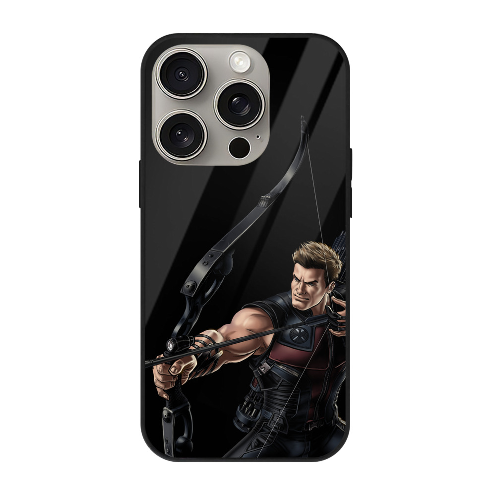 （画像用） アベンジャーズ The Avengers 【iPhone15Pro対応】スマホケース 耐衝撃＆黄変防止 背面ガラス