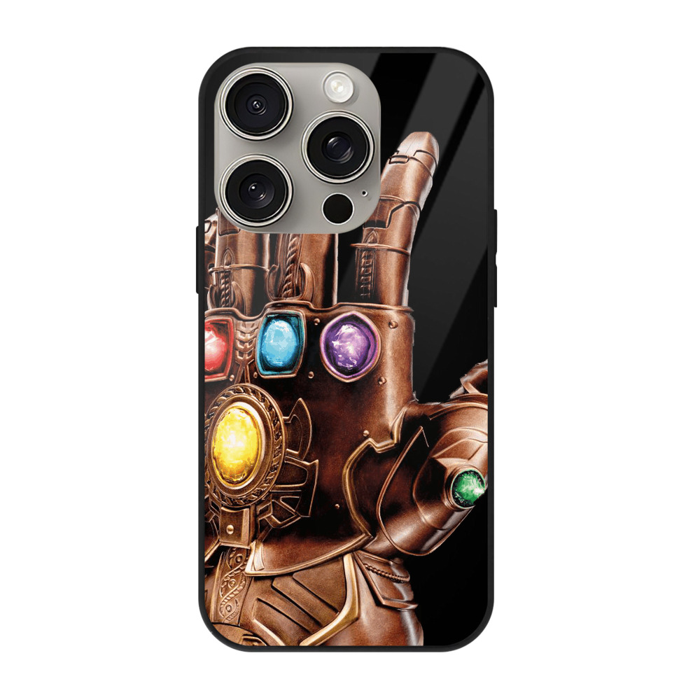 （画像用） アベンジャーズ The Avengers 【iPhone15Pro対応】スマホケース 耐衝撃＆黄変防止 背面ガラス