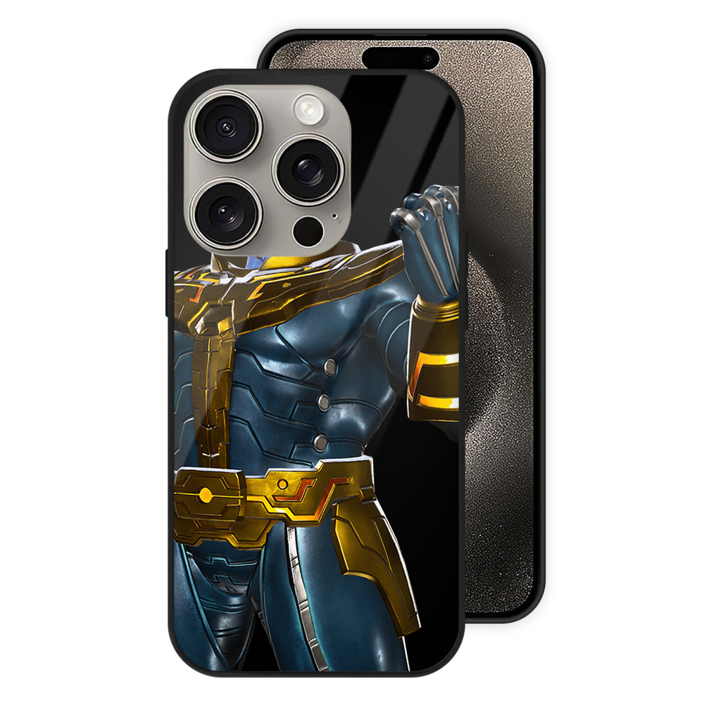 （画像用） アベンジャーズ The Avengers 【iPhone15Pro対応】スマホケース 耐衝撃＆黄変防止 背面ガラス