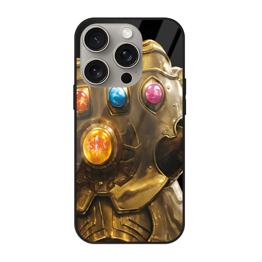 （画像用） アベンジャーズ The Avengers 【iPhone15Pro対応】スマホケース 耐衝撃＆黄変防止 背面ガラス
