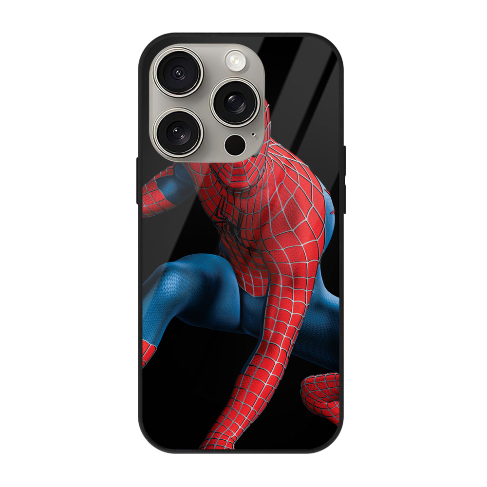 （画像用） アベンジャーズ The Avengers 【iPhone15Pro対応】スマホケース 耐衝撃＆黄変防止 背面ガラス