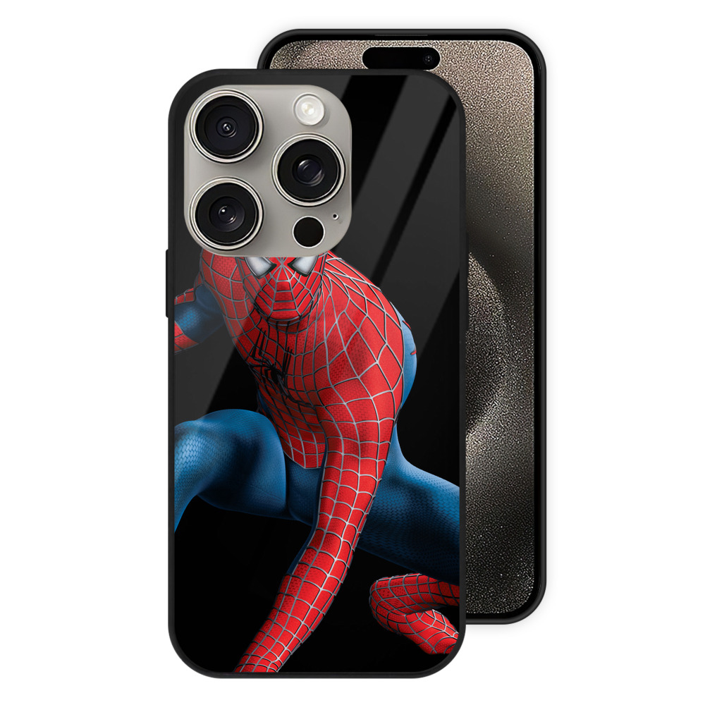 （画像用） アベンジャーズ The Avengers 【iPhone15Pro対応】スマホケース 耐衝撃＆黄変防止 背面ガラス