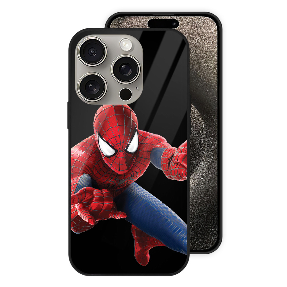 （画像用） アベンジャーズ The Avengers 【iPhone15Pro対応】スマホケース 耐衝撃＆黄変防止 背面ガラス