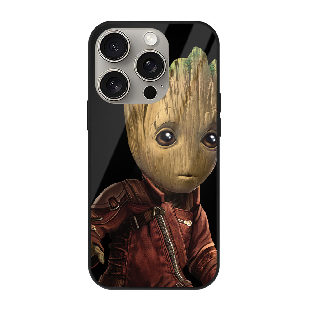 （画像用） アベンジャーズ The Avengers 【iPhone15Pro対応】スマホケース 耐衝撃＆黄変防止 背面ガラス