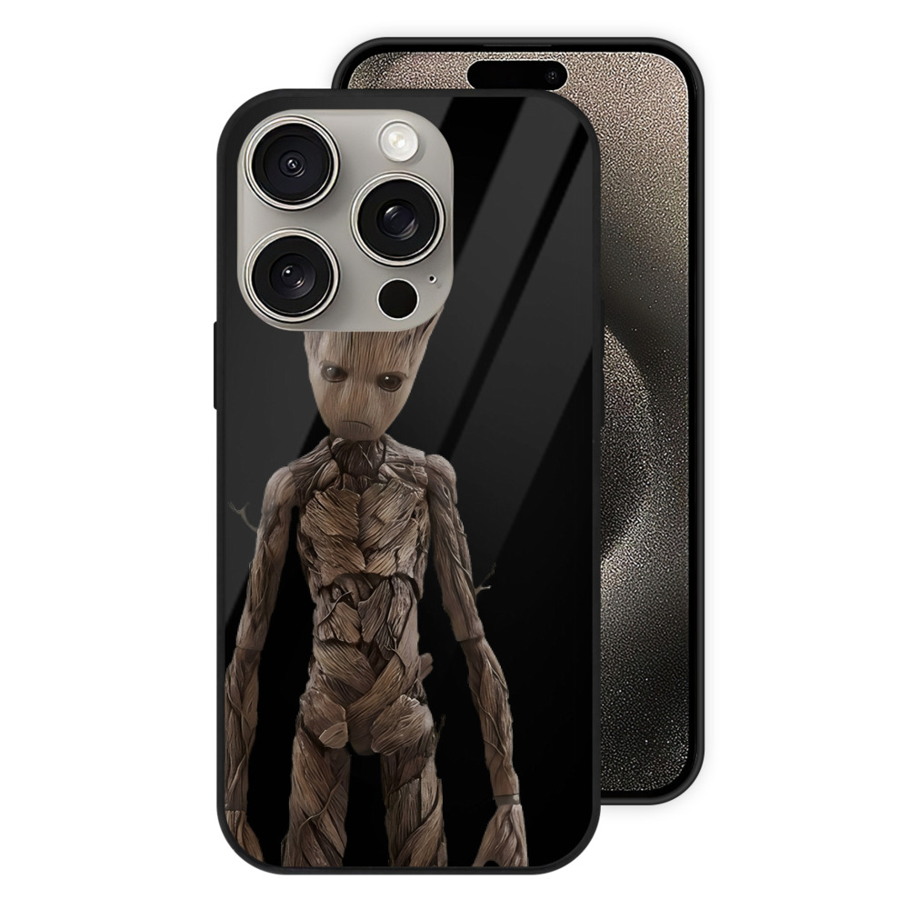 （画像用） アベンジャーズ The Avengers 【iPhone15Pro対応】スマホケース 耐衝撃＆黄変防止 背面ガラス