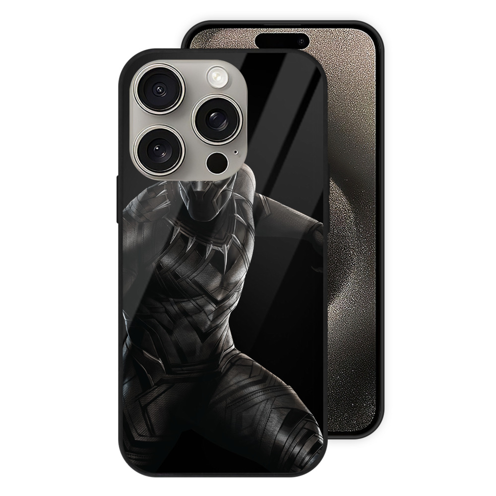 （画像用） アベンジャーズ The Avengers 【iPhone15Pro対応】スマホケース 耐衝撃＆黄変防止 背面ガラス