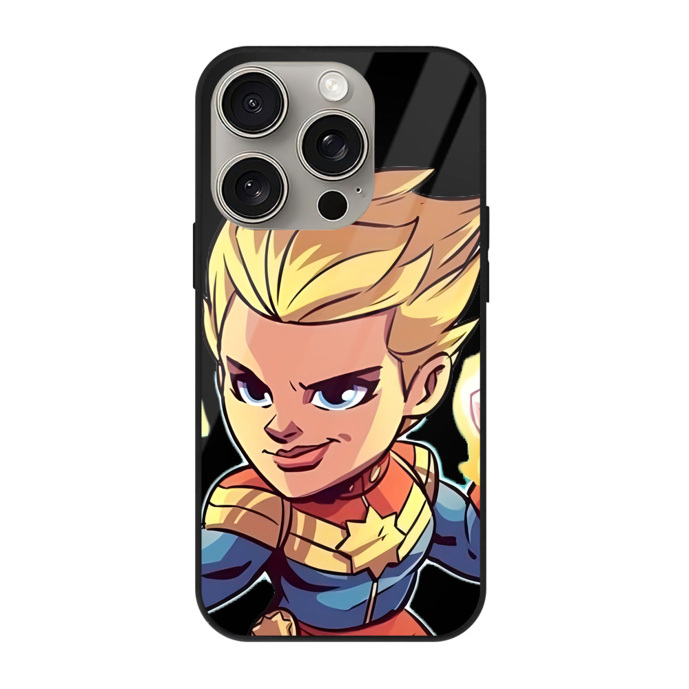 （画像用） アベンジャーズ The Avengers 【iPhone15Pro対応】スマホケース 耐衝撃＆黄変防止 背面ガラス