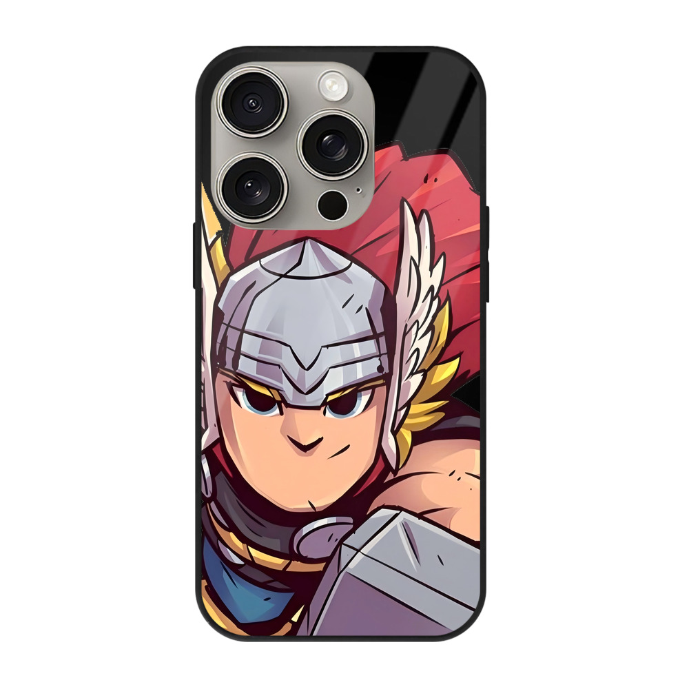 （画像用） アベンジャーズ The Avengers 【iPhone15Pro対応】スマホケース 耐衝撃＆黄変防止 背面ガラス