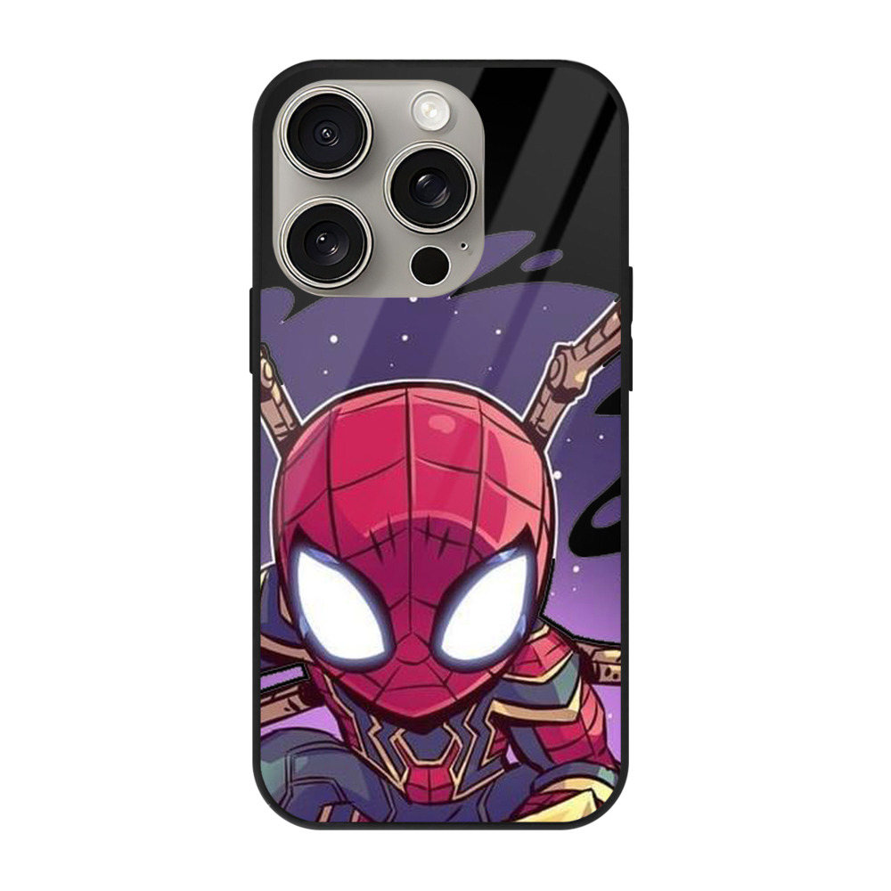 （画像用） アベンジャーズ The Avengers 【iPhone15Pro対応】スマホケース 耐衝撃＆黄変防止 背面ガラス