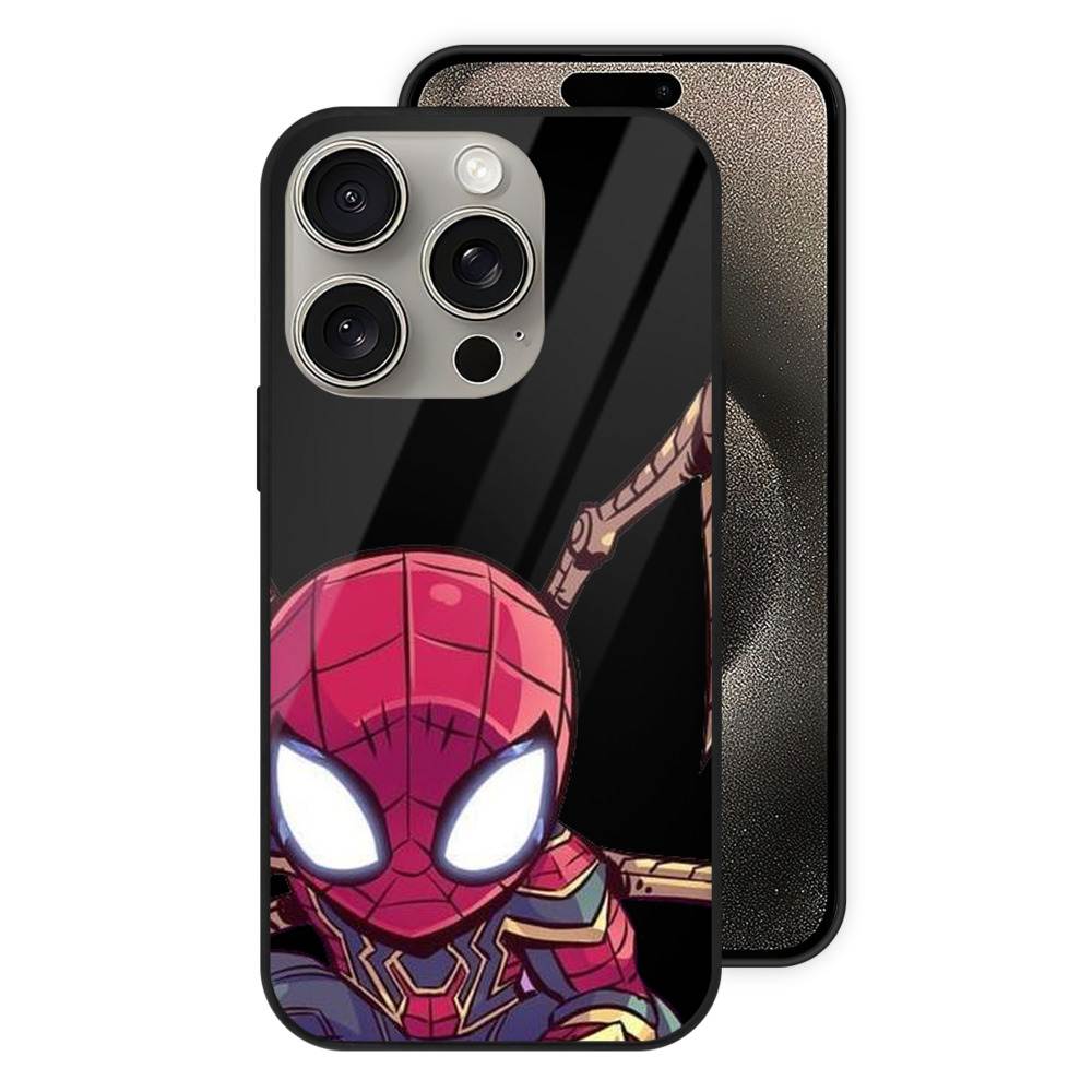 （画像用） アベンジャーズ The Avengers 【iPhone15Pro対応】スマホケース 耐衝撃＆黄変防止 背面ガラス