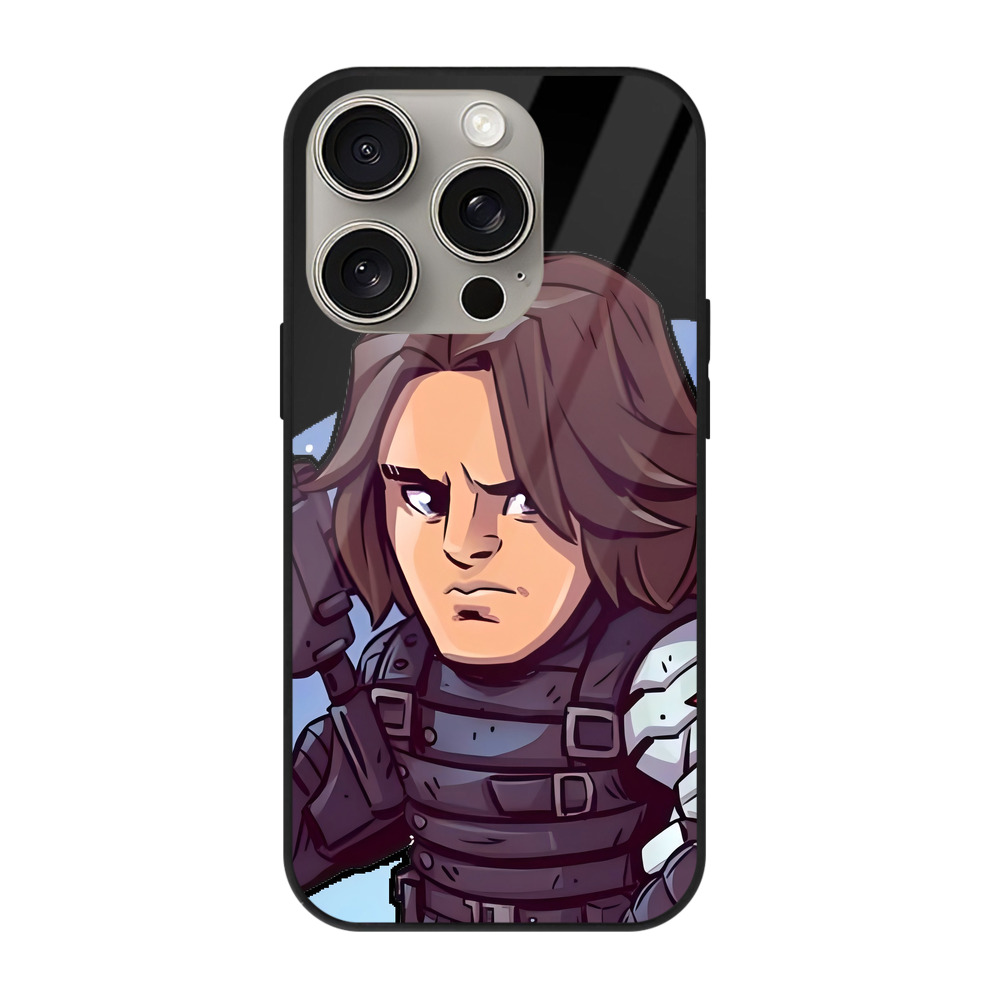 （画像用） アベンジャーズ The Avengers 【iPhone15Pro対応】スマホケース 耐衝撃＆黄変防止 背面ガラス