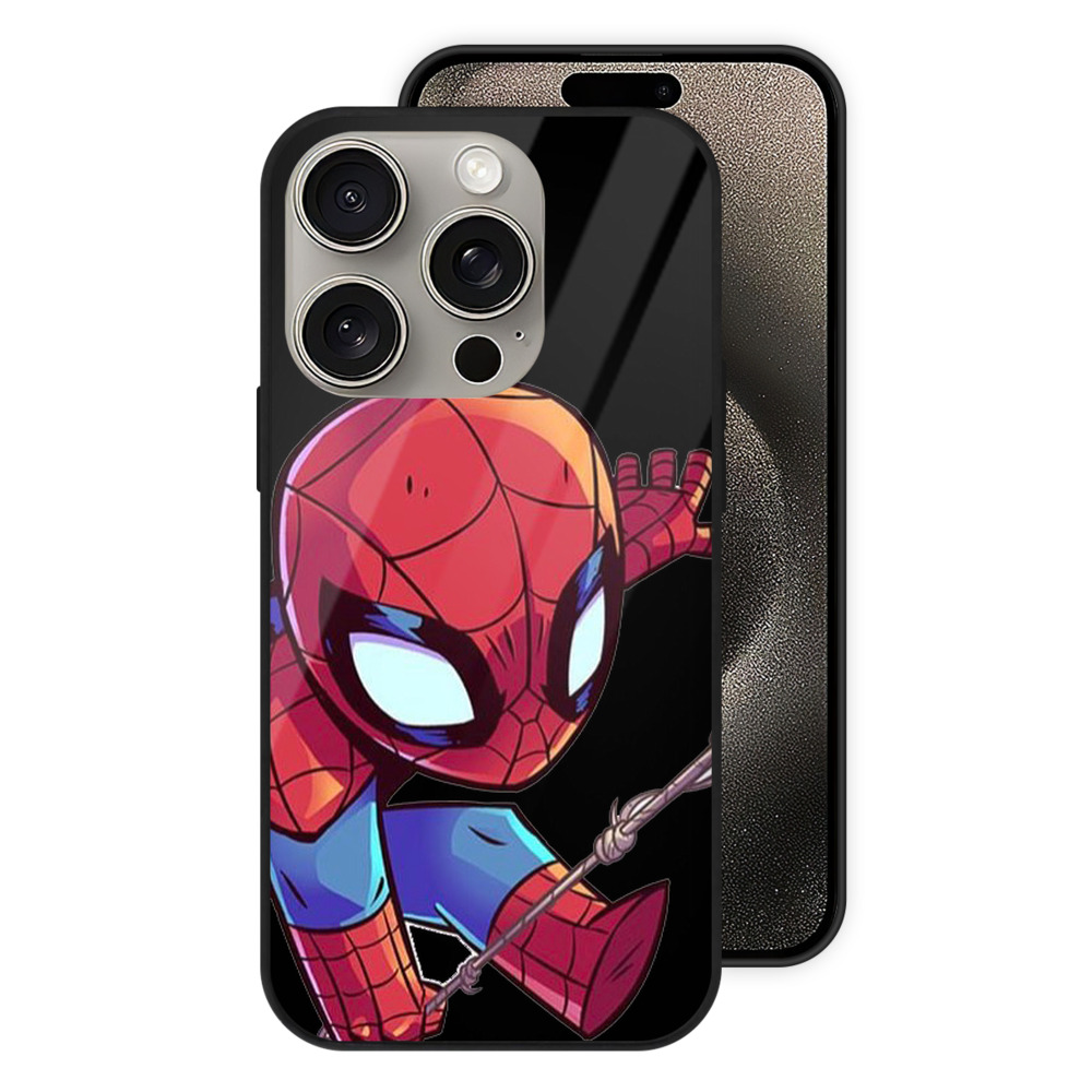 アベンジャーズ The Avengers 【iPhone15Pro対応】スマホケース 耐衝撃＆黄変防止 背面ガラス