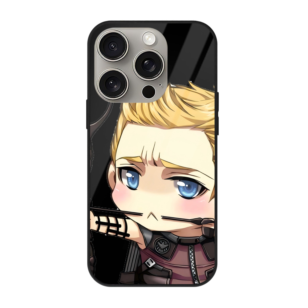 （画像用） アベンジャーズ The Avengers 【iPhone15Pro対応】スマホケース 耐衝撃＆黄変防止 背面ガラス