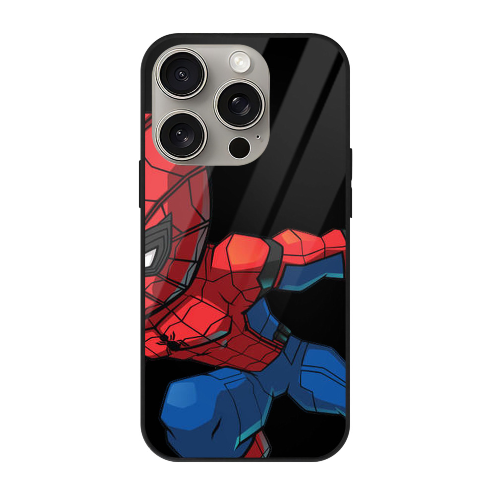 （画像用） アベンジャーズ The Avengers 【iPhone15Pro対応】スマホケース 耐衝撃＆黄変防止 背面ガラス