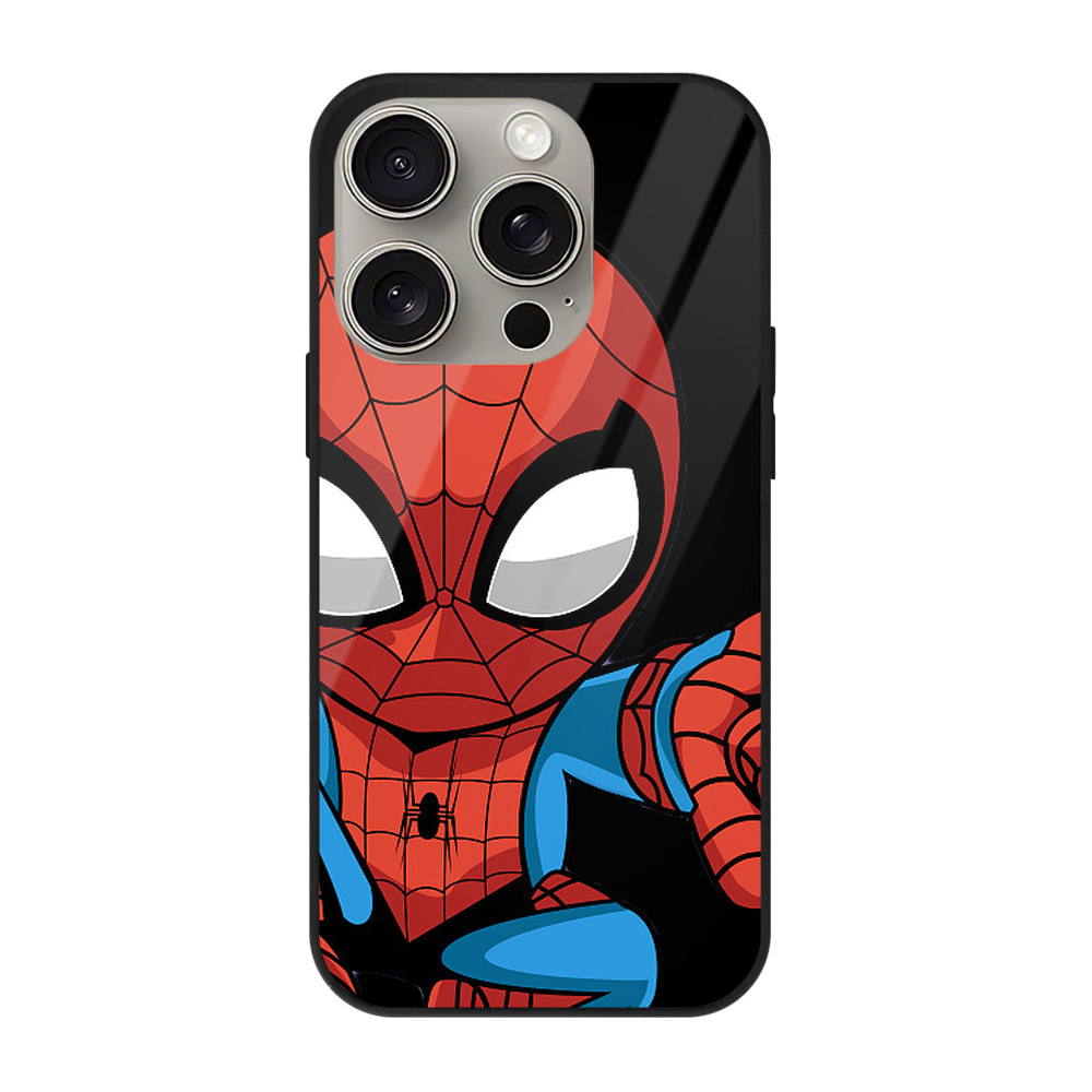 （画像用） アベンジャーズ The Avengers 【iPhone15Pro対応】スマホケース 耐衝撃＆黄変防止 背面ガラス