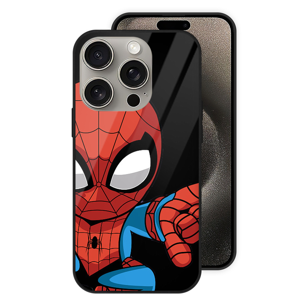 （画像用） アベンジャーズ The Avengers 【iPhone15Pro対応】スマホケース 耐衝撃＆黄変防止 背面ガラス