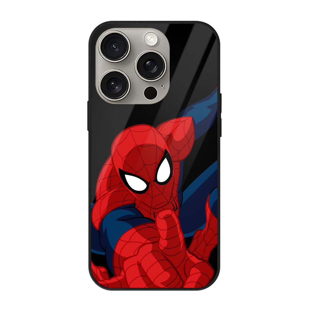 （画像用） アベンジャーズ The Avengers 【iPhone15Pro対応】スマホケース 耐衝撃＆黄変防止 背面ガラス