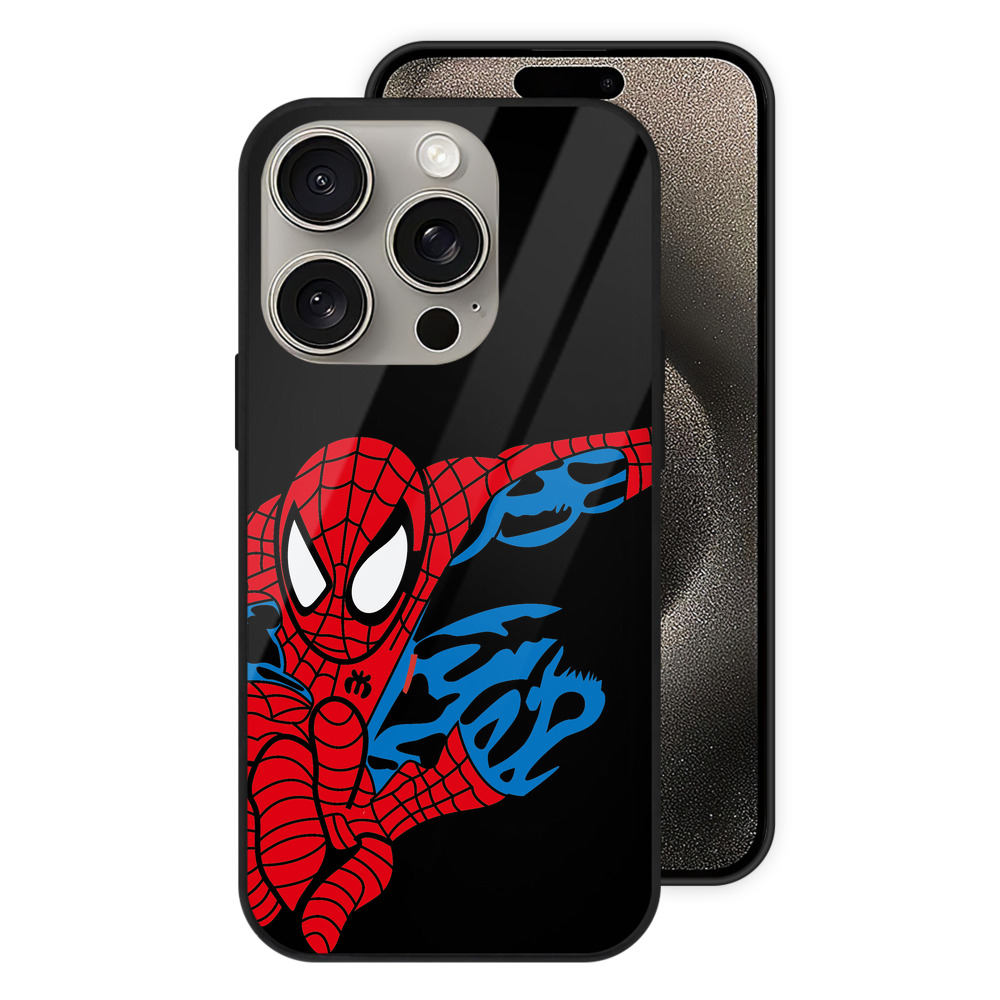 （画像用） アベンジャーズ The Avengers 【iPhone15Pro対応】スマホケース 耐衝撃＆黄変防止 背面ガラス
