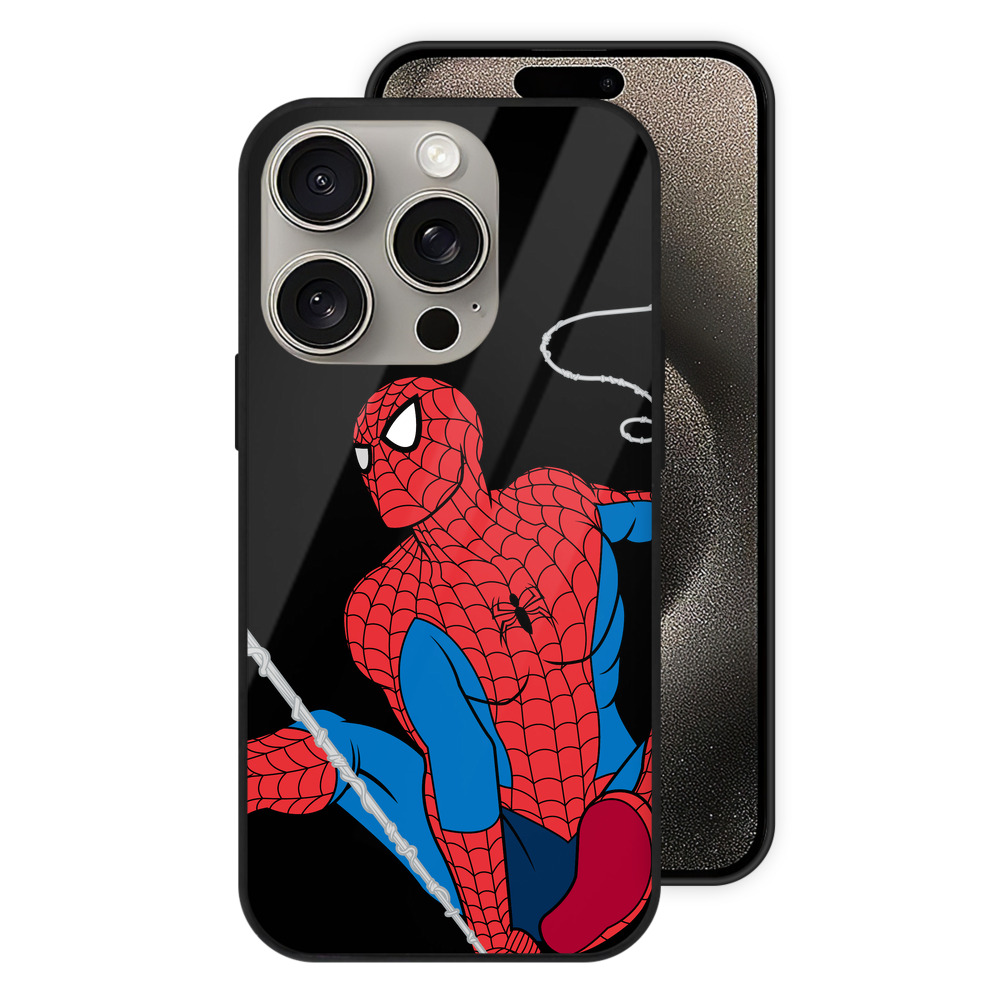 （画像用） アベンジャーズ The Avengers 【iPhone15Pro対応】スマホケース 耐衝撃＆黄変防止 背面ガラス