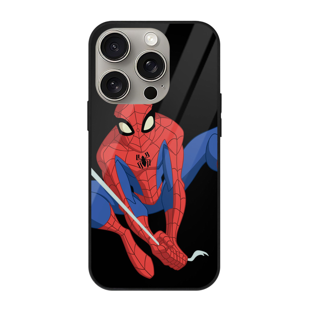 （画像用） アベンジャーズ The Avengers 【iPhone15Pro対応】スマホケース 耐衝撃＆黄変防止 背面ガラス