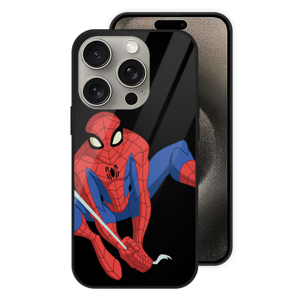 （画像用） アベンジャーズ The Avengers 【iPhone15Pro対応】スマホケース 耐衝撃＆黄変防止 背面ガラス
