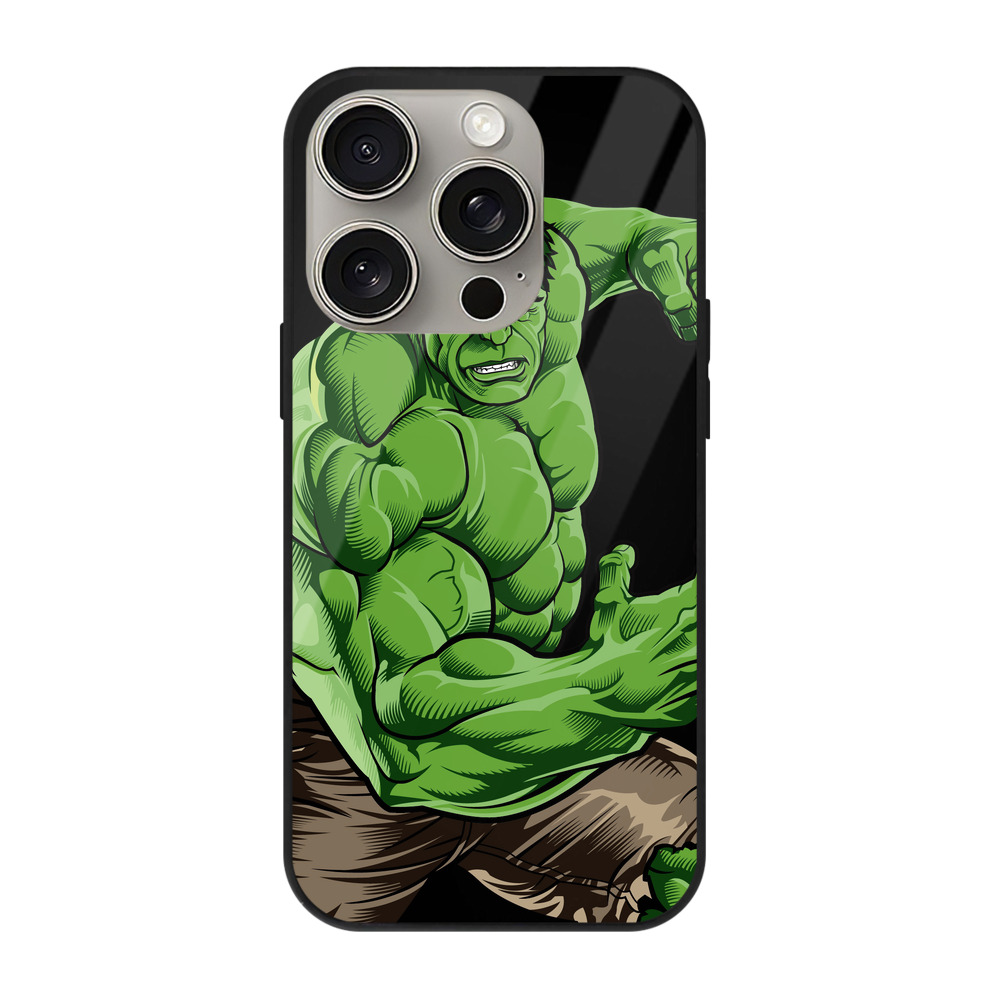 （画像用） アベンジャーズ The Avengers 【iPhone15Pro対応】スマホケース 耐衝撃＆黄変防止 背面ガラス