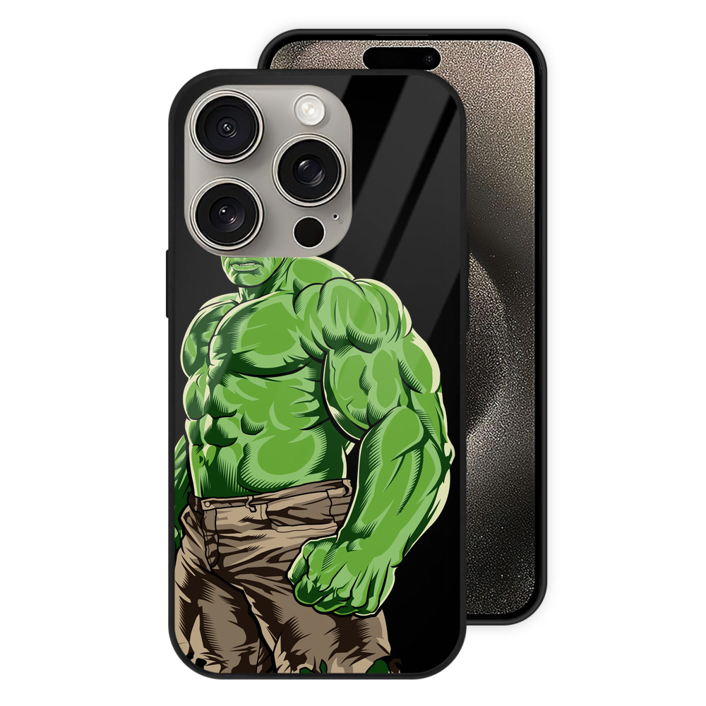 （画像用） アベンジャーズ The Avengers 【iPhone15Pro対応】スマホケース 耐衝撃＆黄変防止 背面ガラス